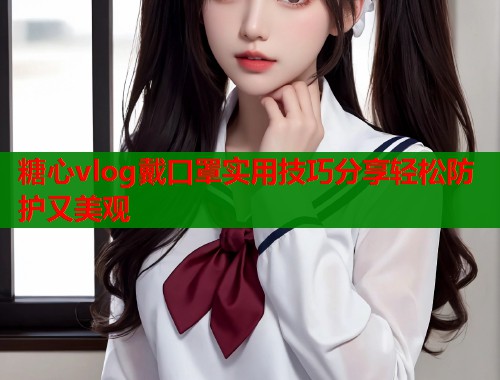 糖心vlog戴口罩实用技巧分享轻松防护又美观